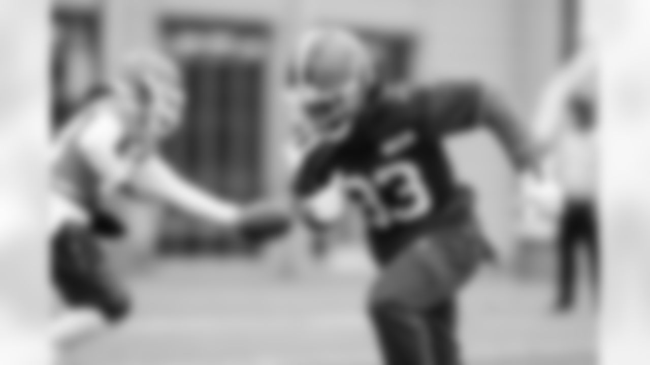 Wide receiver Malachi Corley (83) during practice at CrossCountry Mortgage Campus on December 26, 2025.