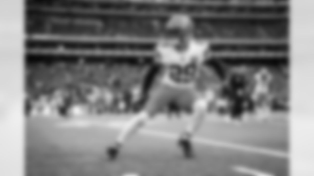 Cornerback Cameron Mitchell (29) before a NFL Wild Card playoff football game between the Cleveland Browns and Houston Texans on January 13, 2024 at NRG Stadium.