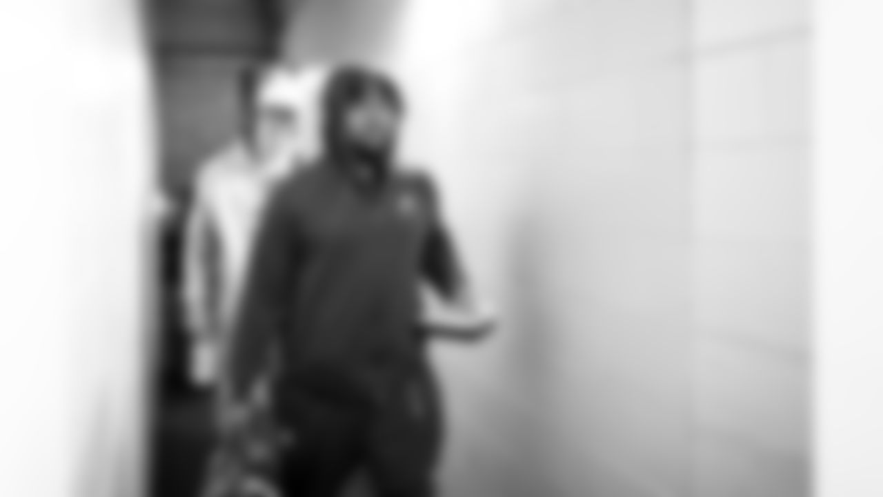 Defensive tackle Mike Hall Jr. (51) before a NFL football game between the Cleveland Browns and Chicago Bears on December 14, 2025 at Soldier Field.