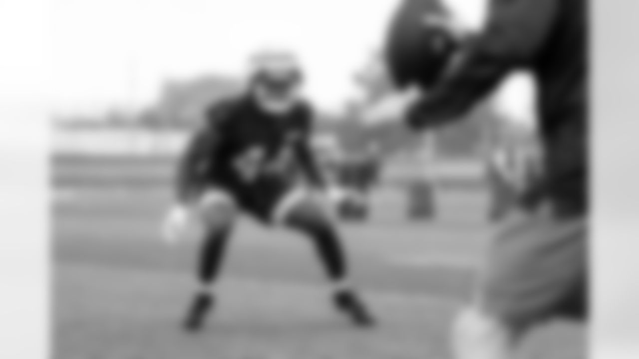 Linebacker Marvin Moody (44) during Day 17 of Training Camp at CrossCountry Mortgage Campus on August 21, 2025.