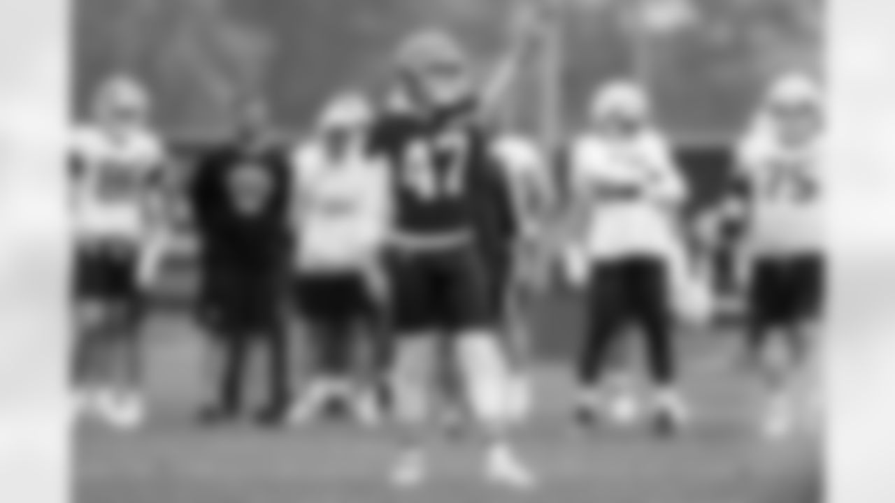 Kicker Andre Szmyt (47) during Day 17 of Training Camp at CrossCountry Mortgage Campus on August 21, 2025.