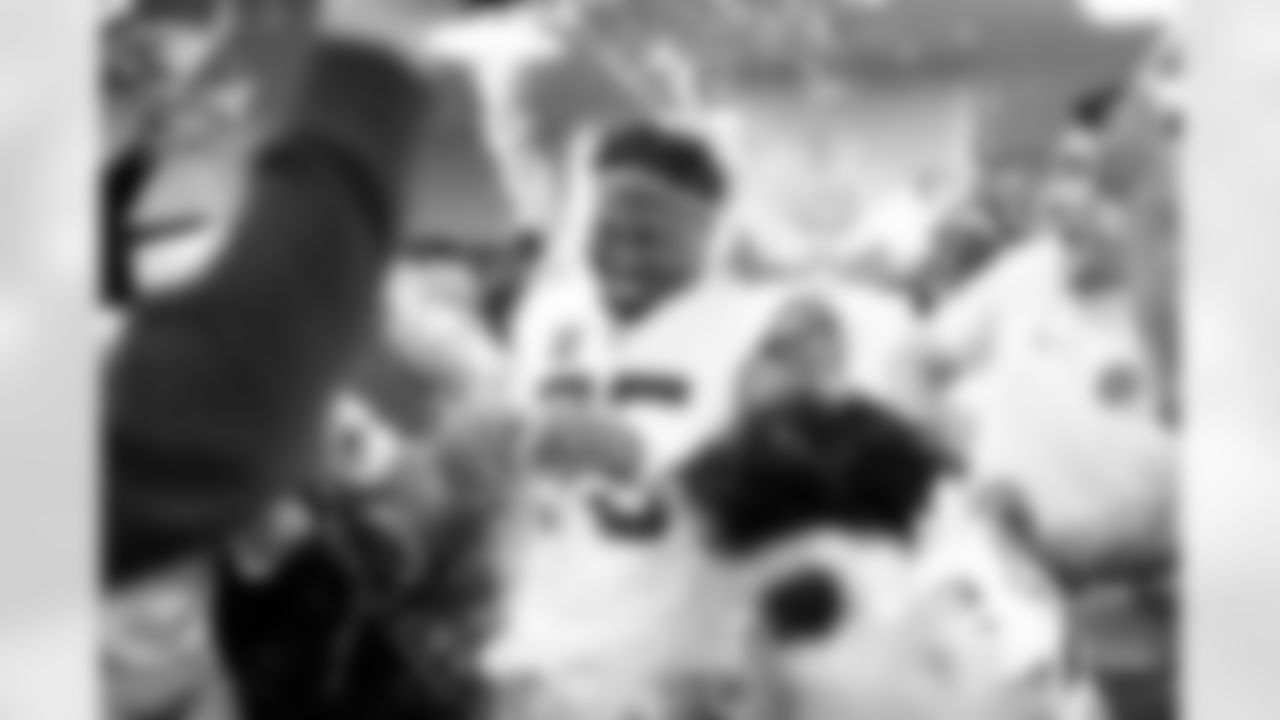 Defensive end Myles Garrett (95) after a NFL football game between the Cleveland Browns and Cincinnati Bengals on January 4, 2026 at Paycor Stadium. The Browns won 20-18.