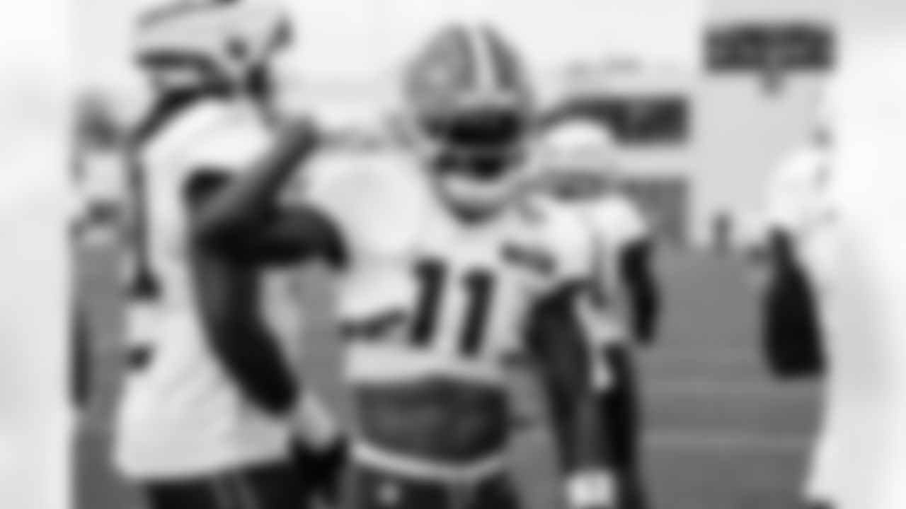 Cornerback Tony Brown II (11) during Day 5 of Training Camp at CrossCountry Mortgage Campus on July 28, 2025.