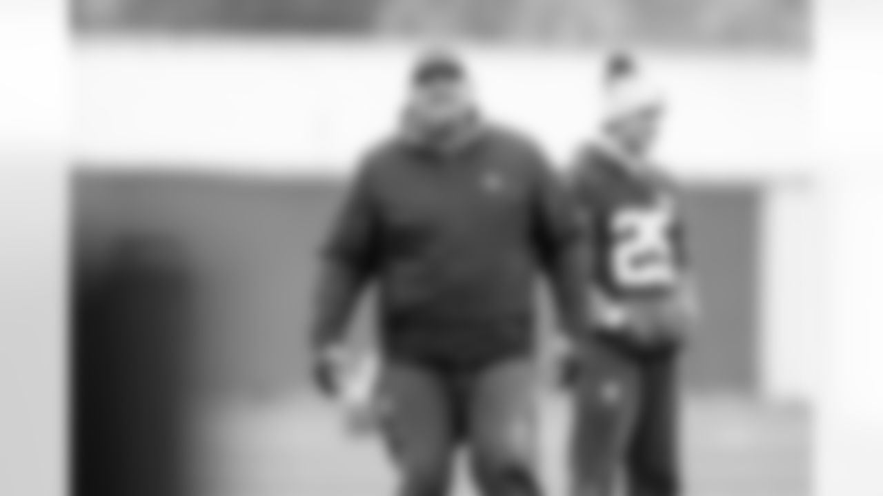 Assistant Groundskeeper Shaun Card during practice at CrossCountry Mortgage Campus on November 20, 2025.