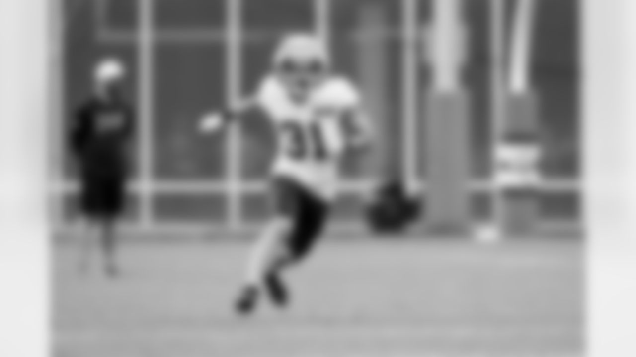 Wide receiver Cade McDonald (31) during Day 16 of Training Camp at CrossCountry Mortgage Campus on August 20, 2025.
