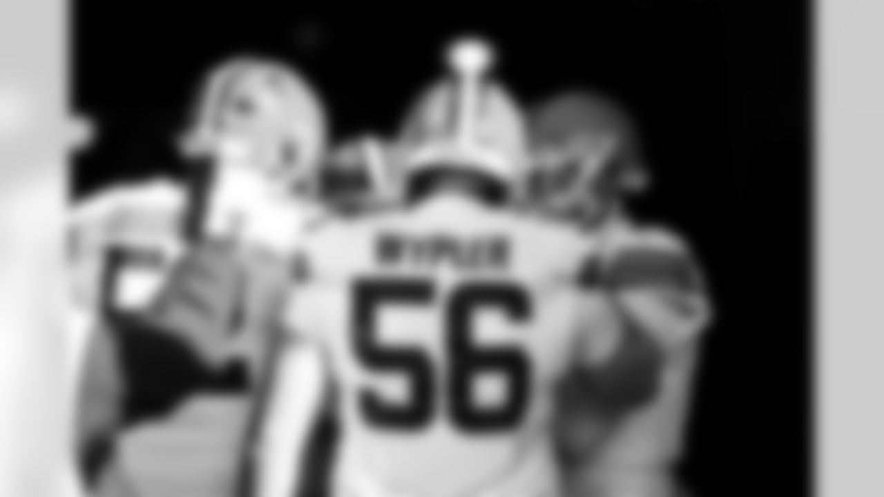 Center Luke Wypler (56) before a NFL football game between the Cleveland Browns and Chicago Bears on December 14, 2025 at Soldier Field.