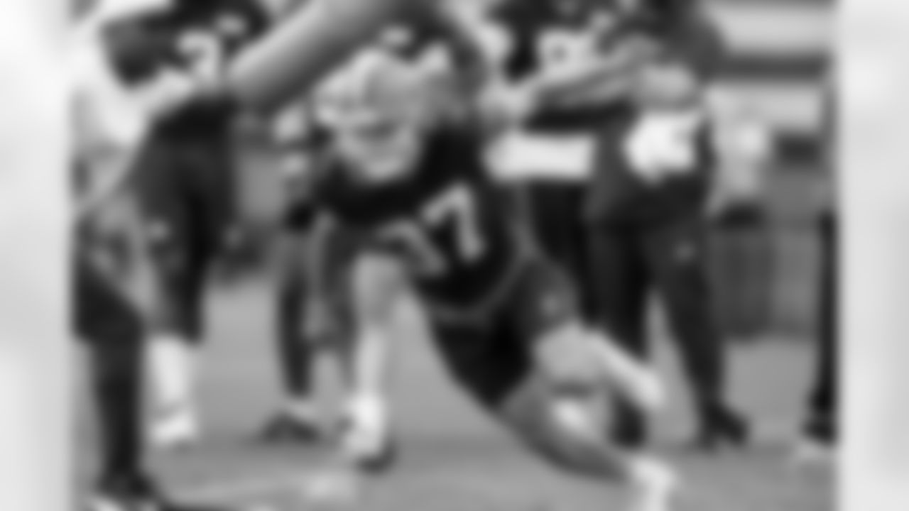 Wide receiver Luke Floriea (37) during the first day of OTAs at CrossCountry Mortgage Campus on May 27, 2025.