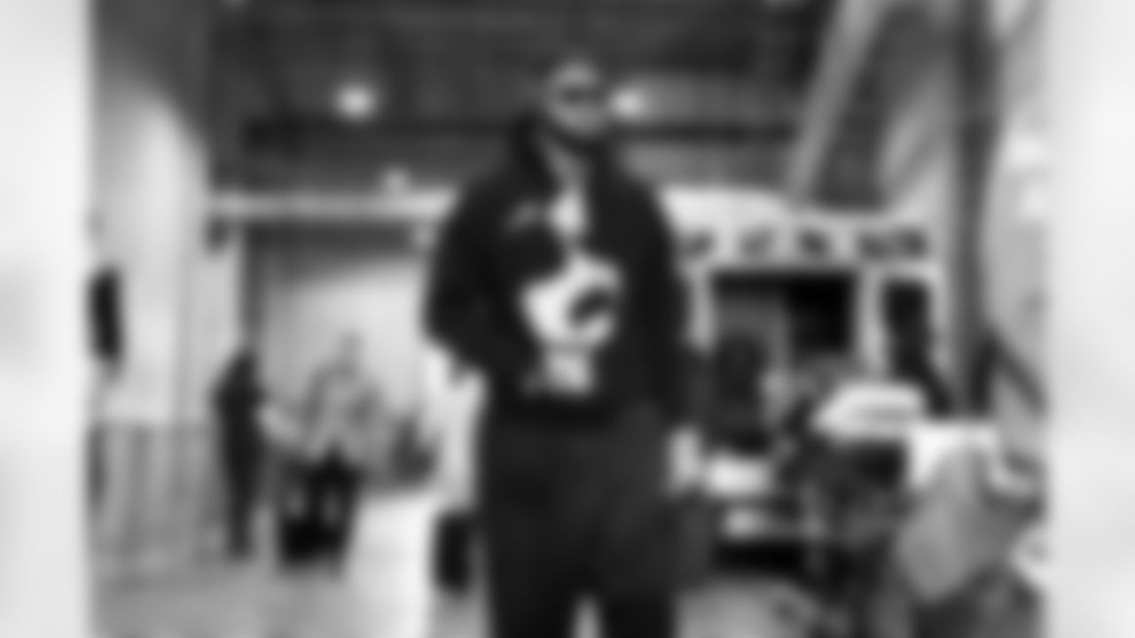 Defensive end Alex Wright (91) before a NFL football game between the Cleveland Browns and Cincinnati Bengals on January 4, 2026 at Paycor Stadium.