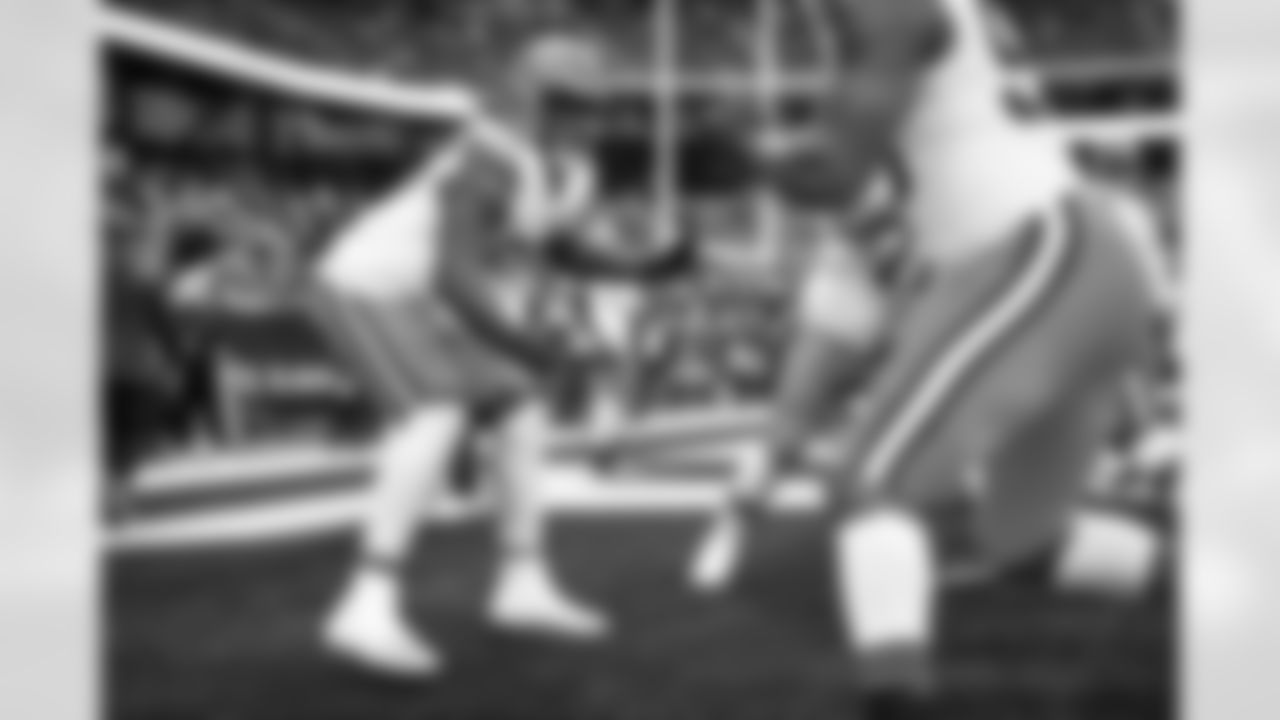 Offensive tackle James Hudson III (66) before a NFL Wild Card playoff football game between the Cleveland Browns and Houston Texans on January 13, 2024 at NRG Stadium.