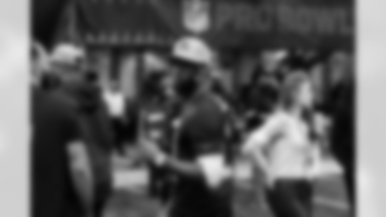 Cornerback Denzel Ward (21) after the 2026 Pro Bowl Games at the Moscone Center in San Francisco on February 3, 2026.