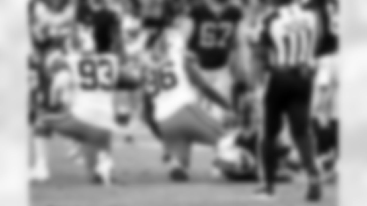 Defensive tackle Maliek Collins (96) during a NFL football game between the Cleveland Browns and Las Vegas Raiders on November 23, 2025 at Allegiant Stadium.