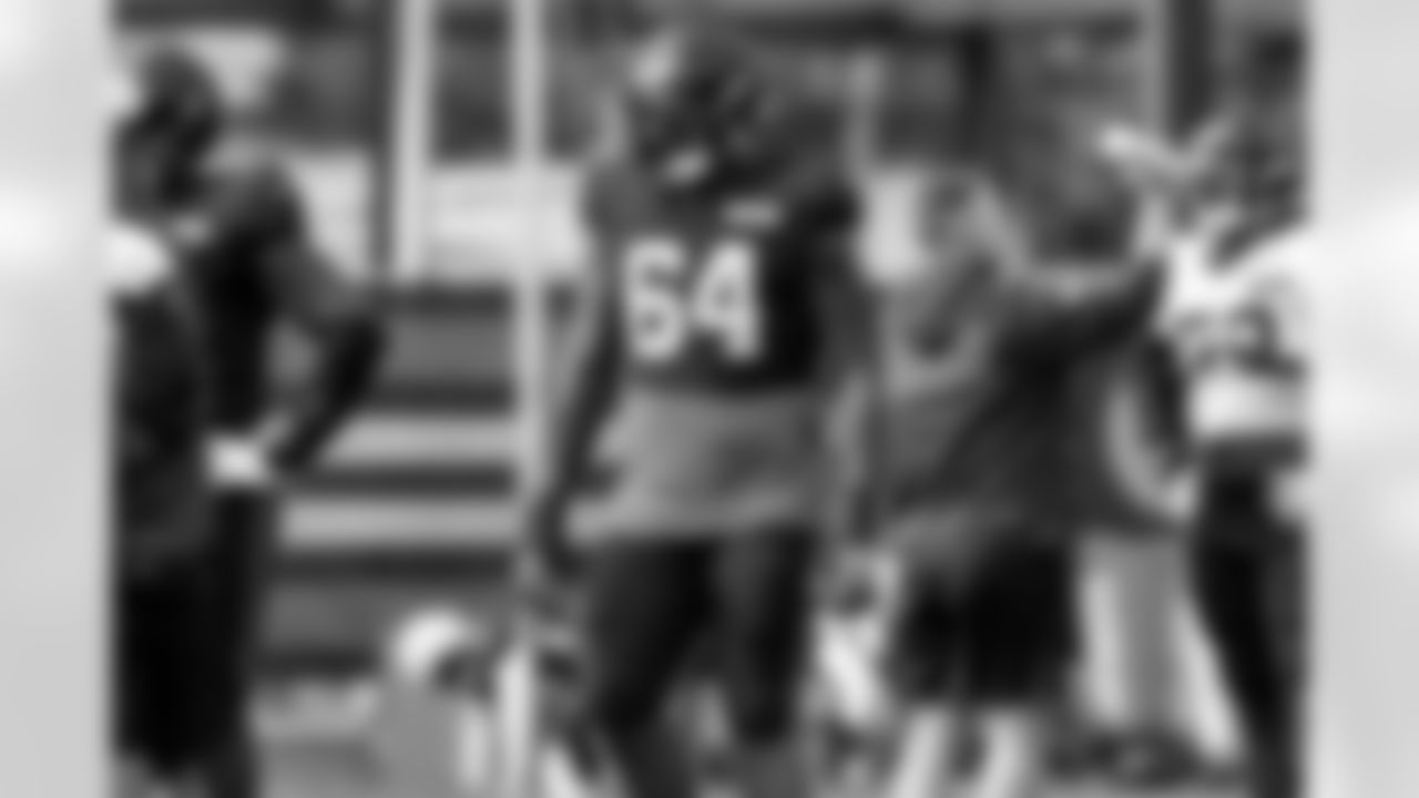 Offensive tackle Thayer Munford Jr. (64) during practice at CrossCountry Mortgage Campus on October 15, 2025.