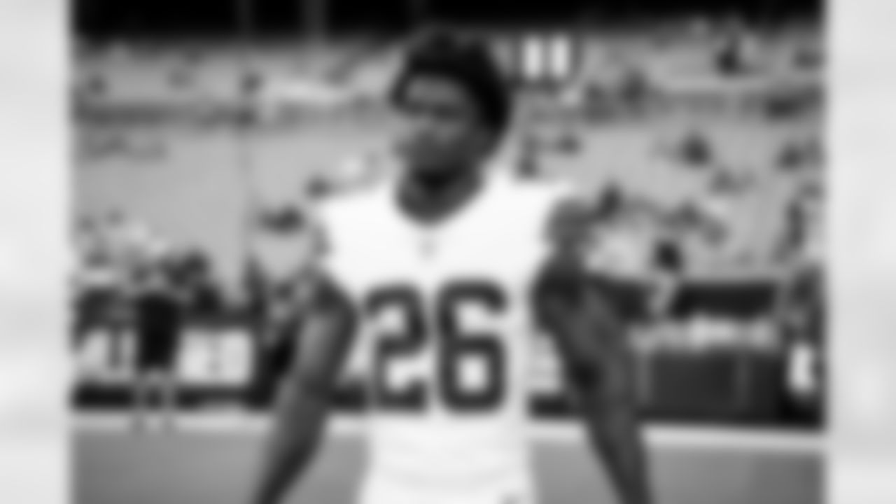 Cornerback Myles Harden (26)