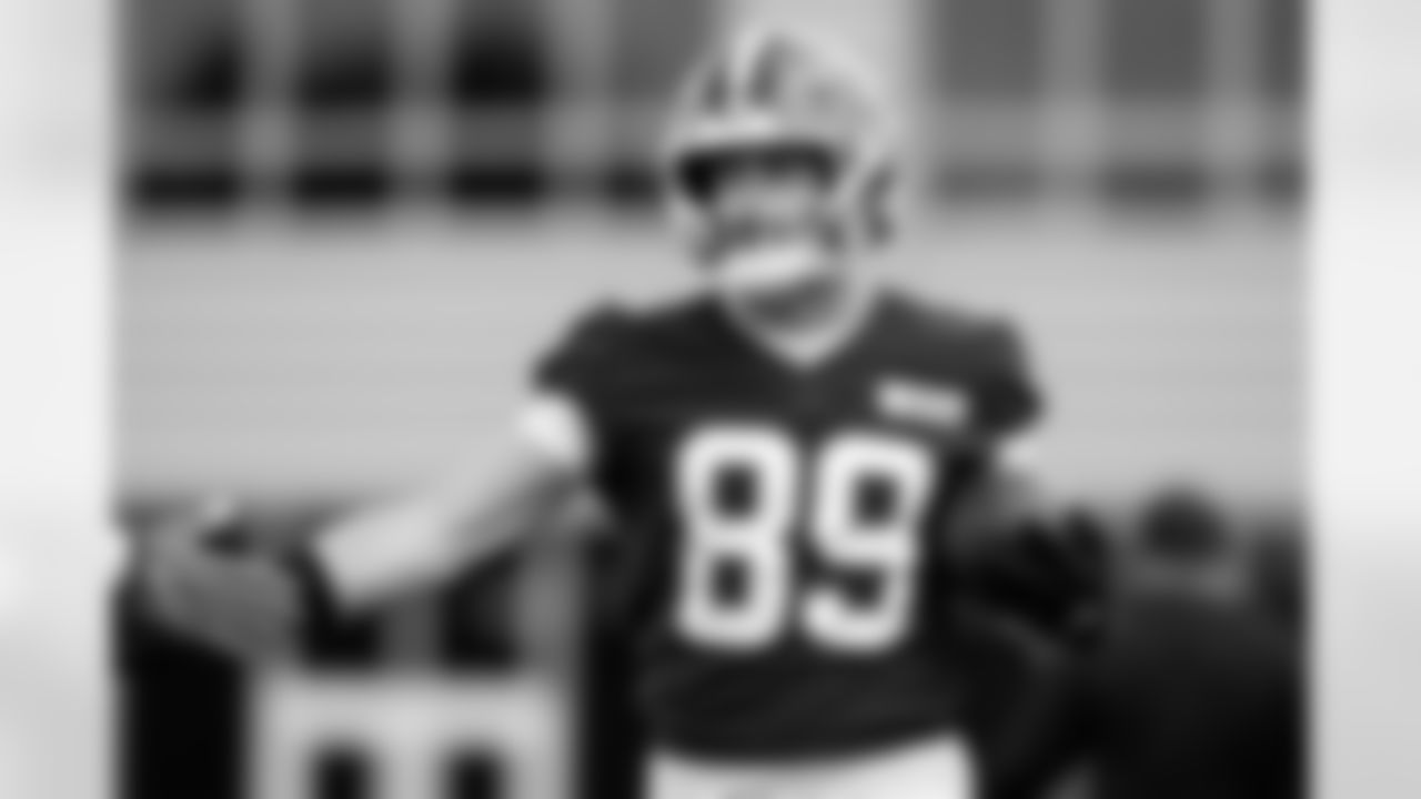 Wide receiver Kaden Davis (89) during the first day of mandatory minicamp at CrossCountry Mortgage Campus on June 10, 2025.