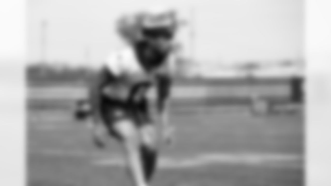 Cornerback Greg Newsome II (0) during fieldwork in Phase II of the offseason at CrossCountry Mortgage Campus on May 12, 2025.