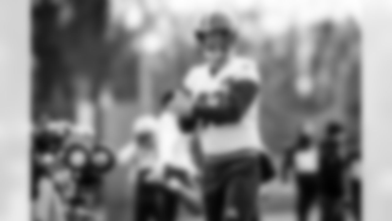 Long snapper Charley Hughlett (47) during practice at CrossCountry Mortgage Campus on December 14, 2023.