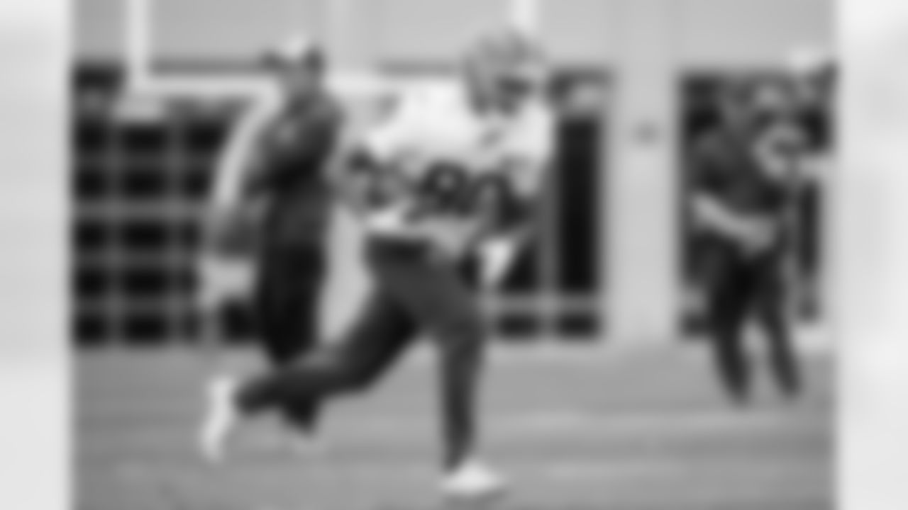 Wide receiver Jamari Thrash (80) during practice at CrossCountry Mortgage Campus on November 3, 2025.