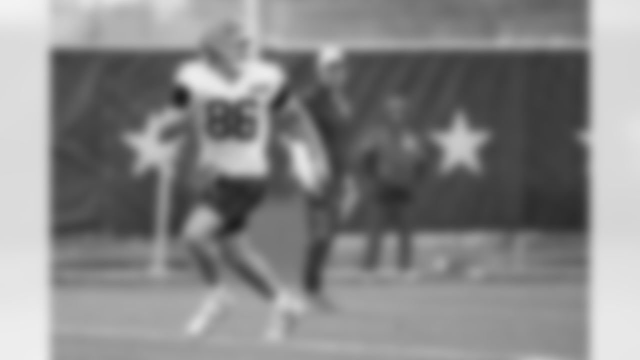 Tight end Blake Whiteheart (86) during Day 17 of Training Camp at CrossCountry Mortgage Campus on August 21, 2025.