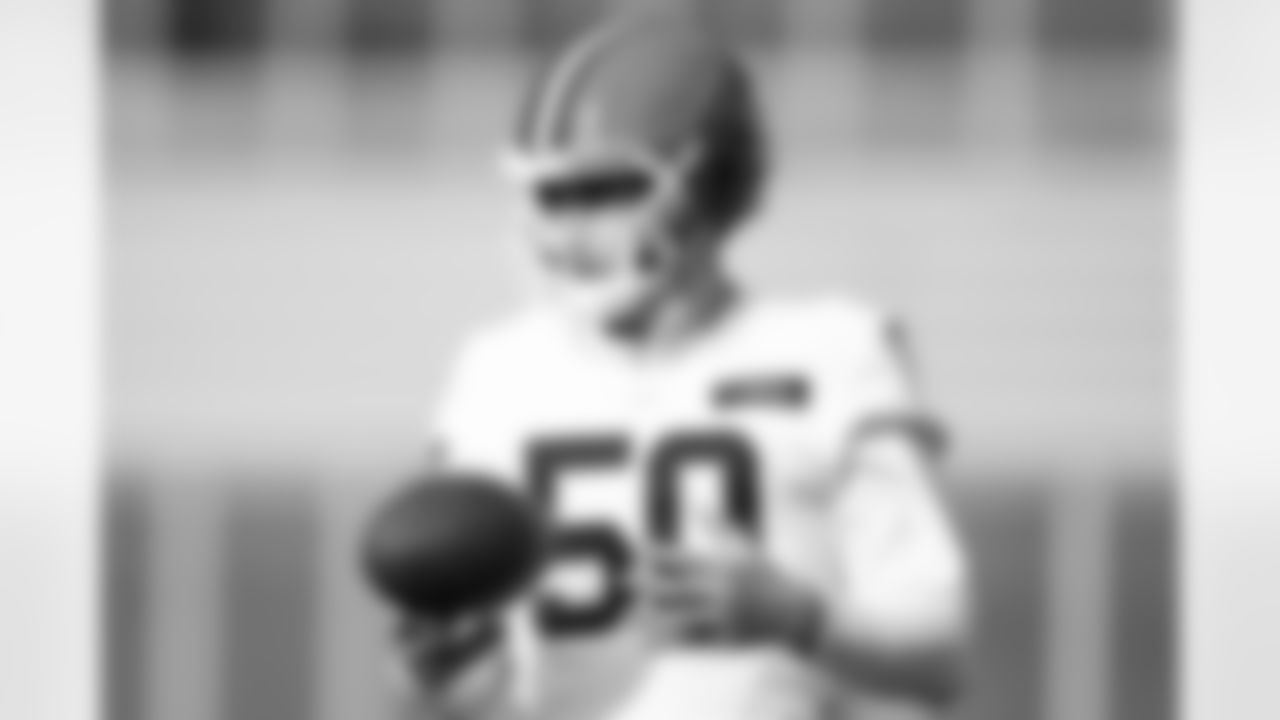 Long snapper Rex Sunahara (50) during practice at CrossCountry Mortgage Campus on December 18, 2025.