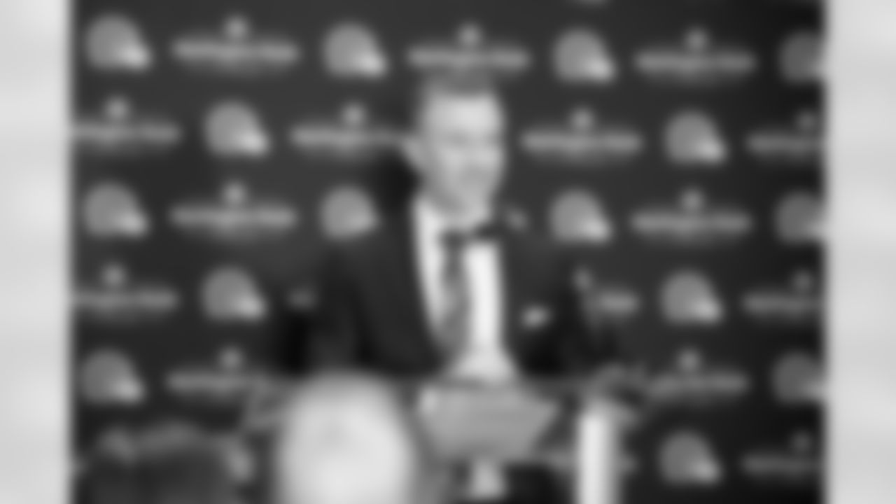 The Brazil vs. Egypt International Soccer Game Announcement Press Conference on February 19, 2026 in the TCP Club of Huntington Bank Field.