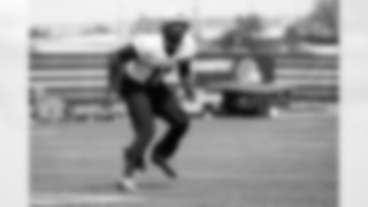Cornerback Tony Brown II (11) during fieldwork in Phase II of the offseason at CrossCountry Mortgage Campus on May 12, 2025.