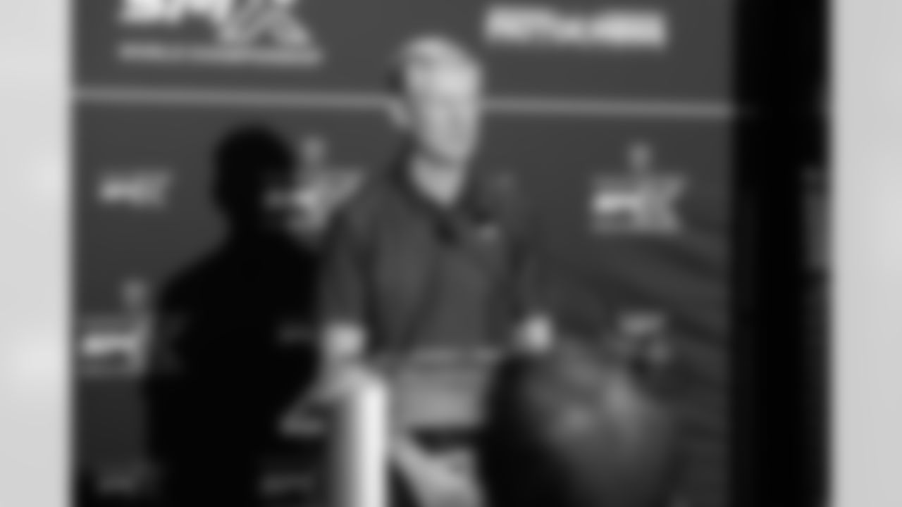 The Monster Energy Supercross event announcement press conference in the TCP Club of Huntington Bank Field on September 30, 2025.
