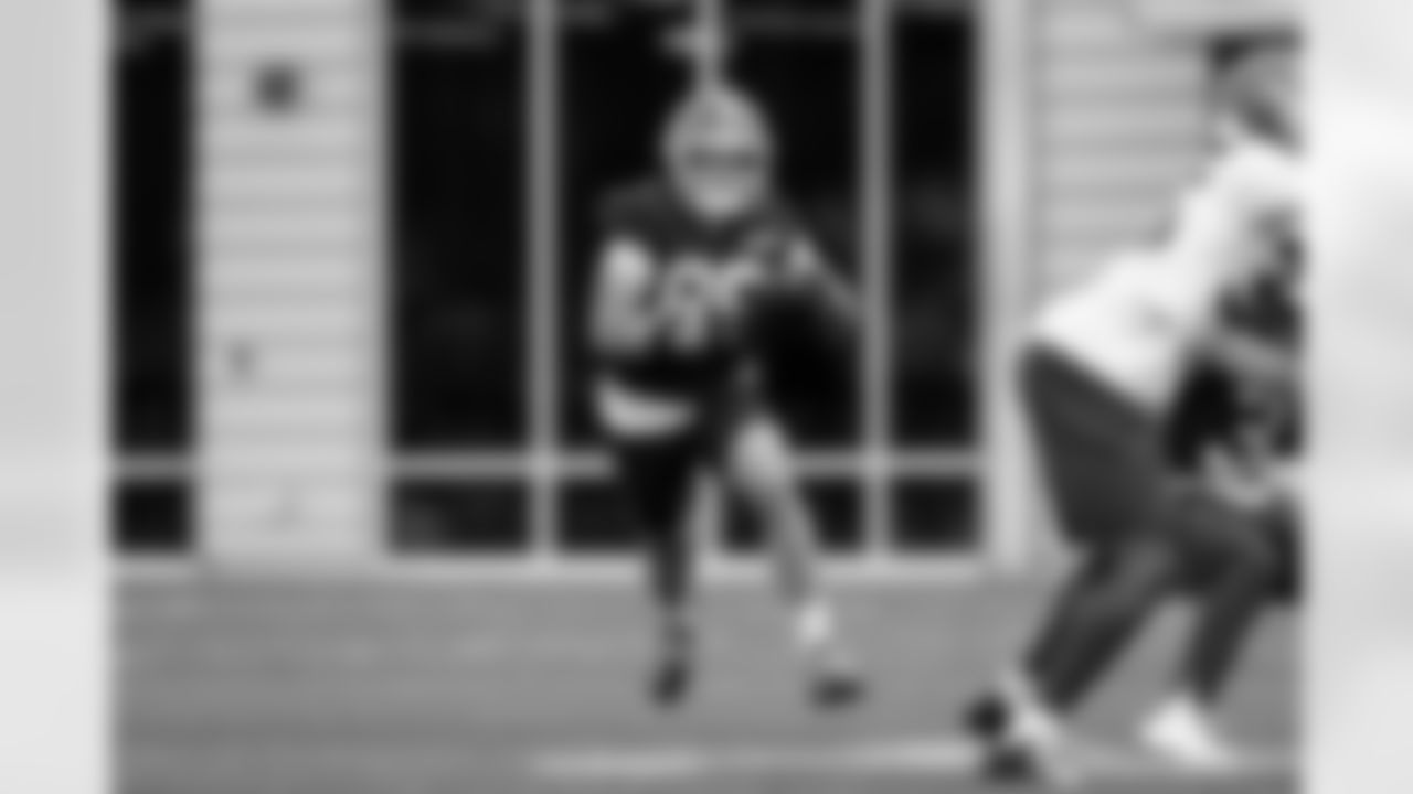 Wide receiver Kaden Davis (89) during the first day of mandatory minicamp at CrossCountry Mortgage Campus on June 10, 2025.