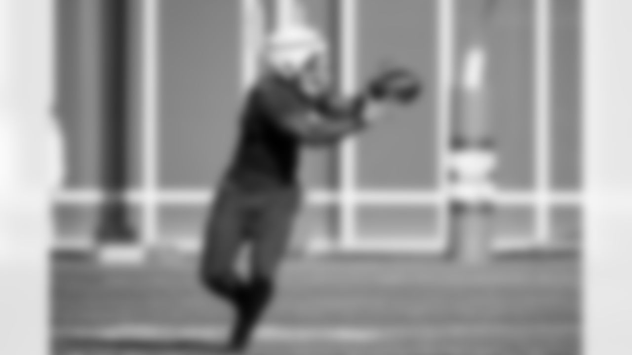 Running back Raheim Sanders (35) during practice at CrossCountry Mortgage Campus on December 18, 2025.