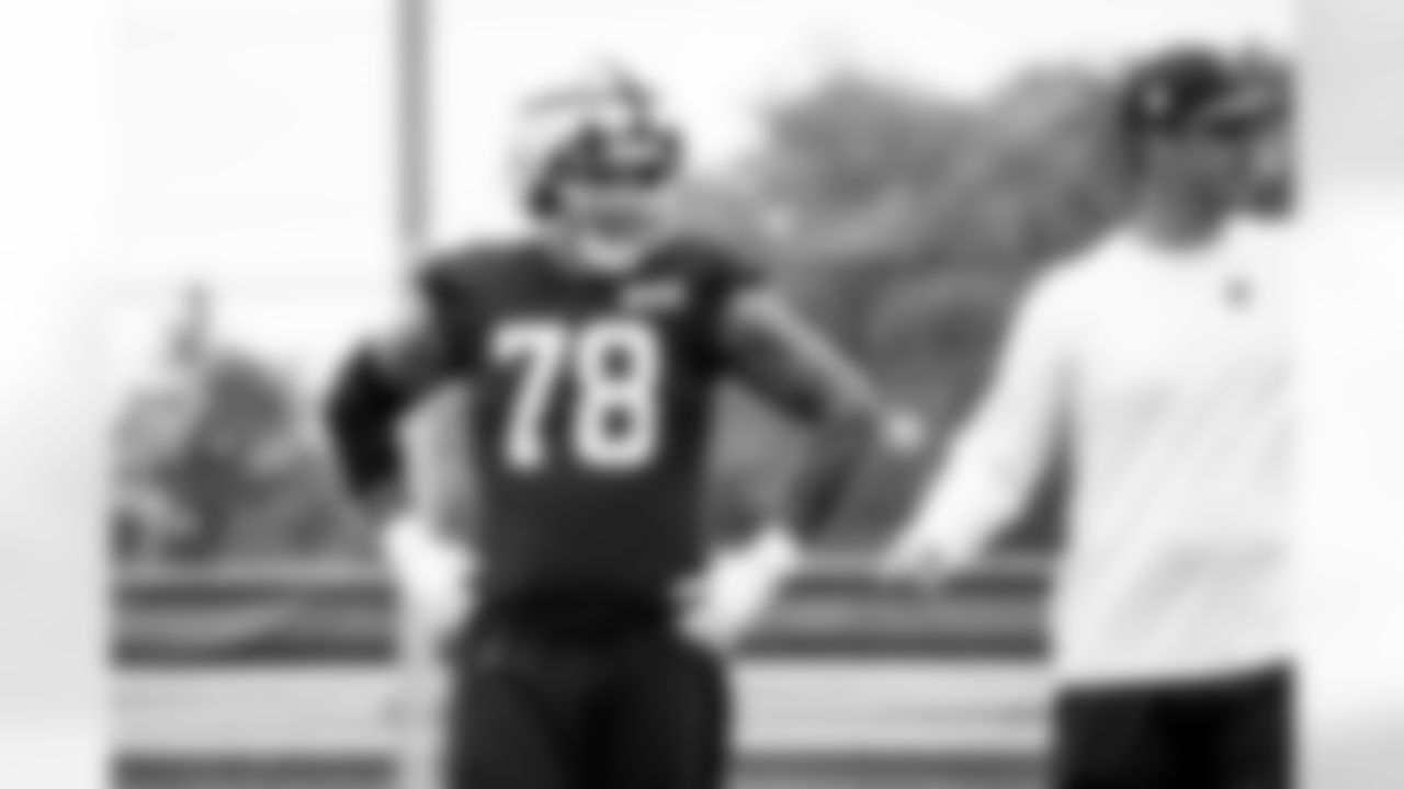 Offensive tackle Jack Conklin (78) during practice at CrossCountry Mortgage Campus on August 29, 2024.