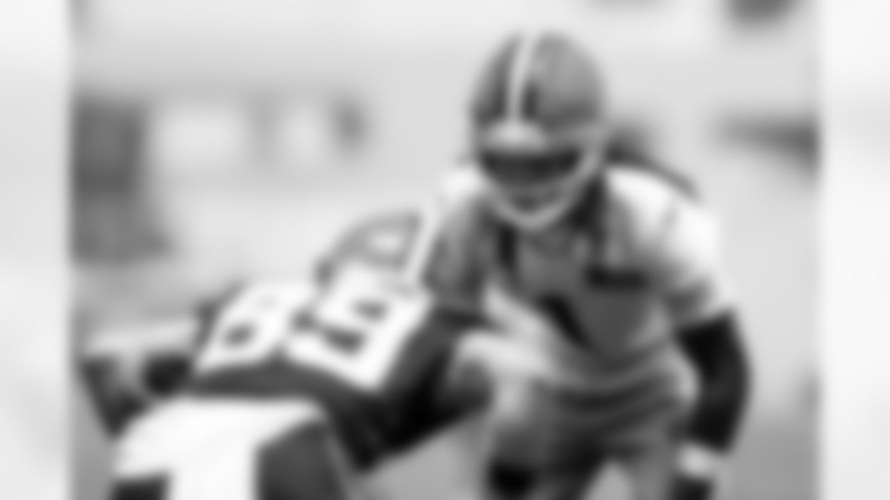 Cornerback Martin Emerson Jr. (1) during the fourth day of OTAs at CrossCountry Mortgage Campus on June 3, 2025.