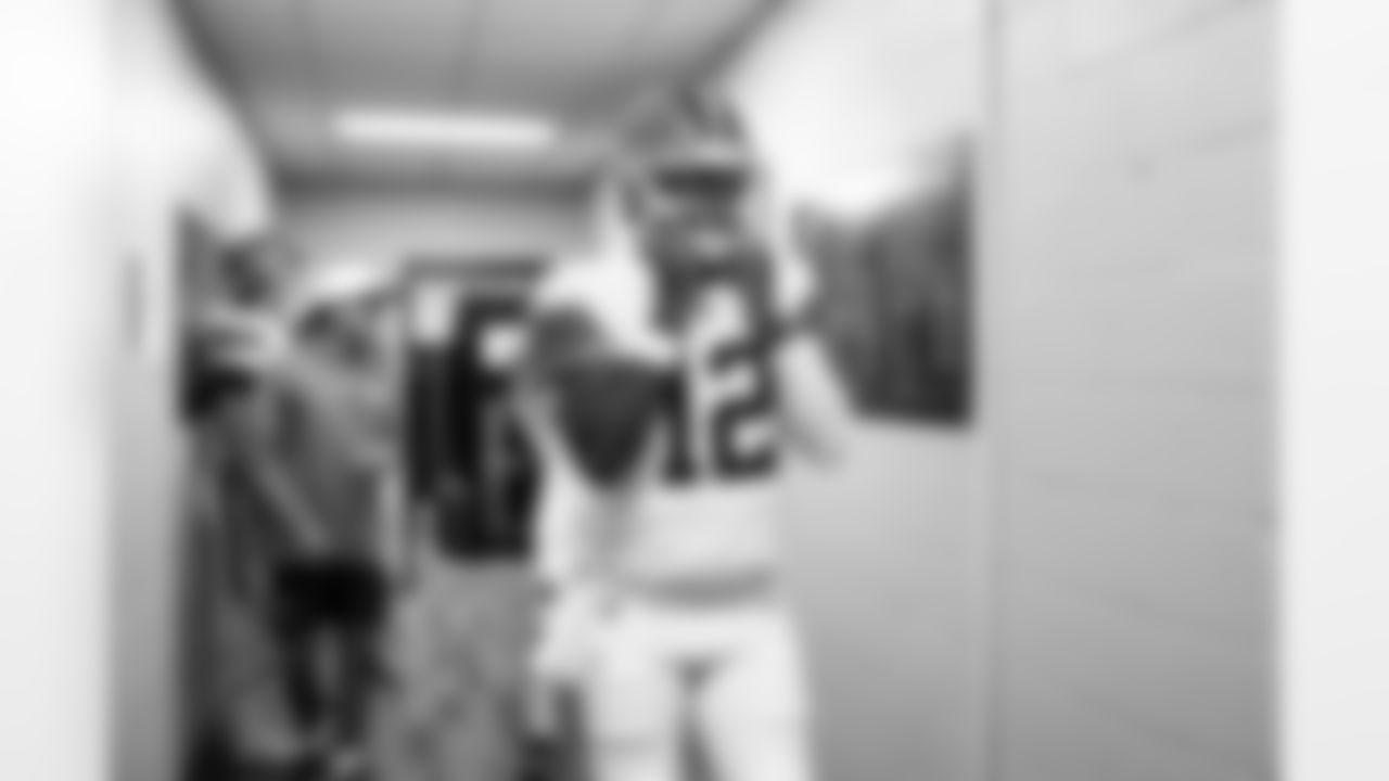 Quarterback Shedeur Sanders (12) before a preseason NFL football game between the Cleveland Browns and Carolina Panthers on August 8, 2025 at Bank of America Stadium. The Browns won 30-10.
