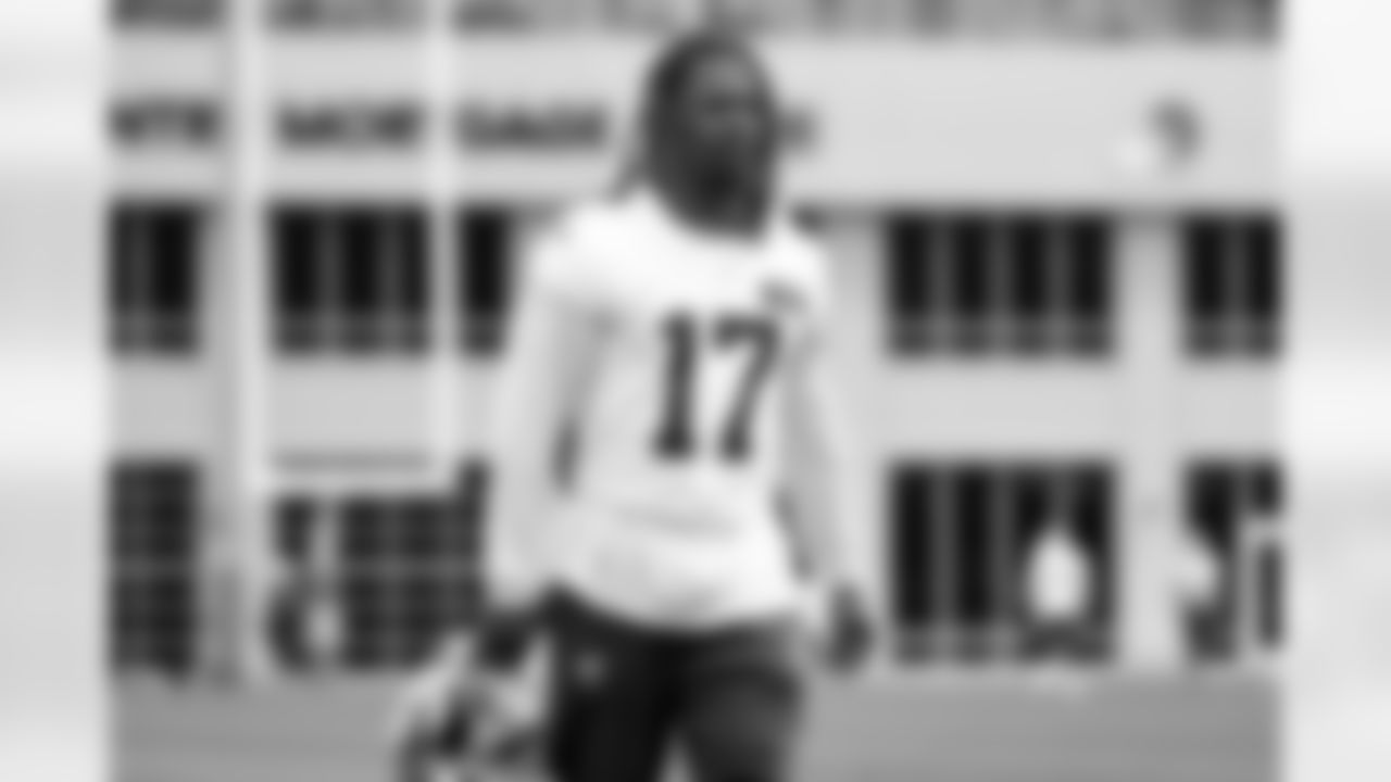Linebacker Jerome Baker (17) during the first day of OTAs at CrossCountry Mortgage Campus on May 27, 2025.