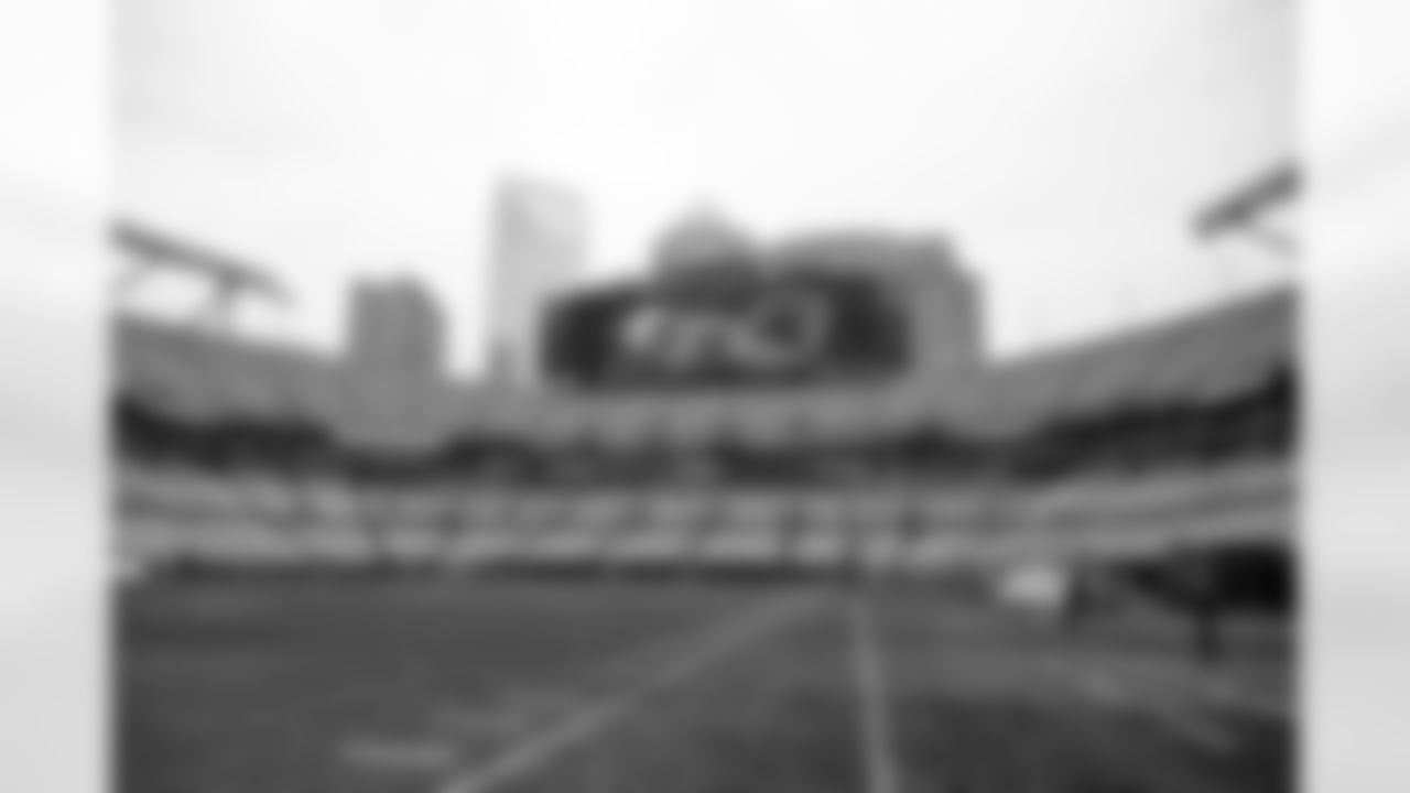 The stadium before a preseason NFL football game between the Cleveland Browns and Carolina Panthers on August 8, 2025 at Bank of America Stadium.