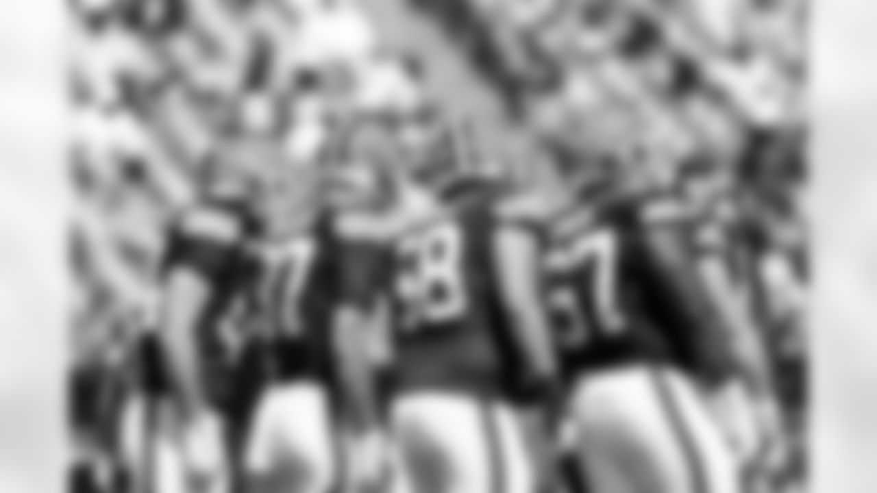 The offensive during a preseason NFL football game between the Cleveland Browns and Philadelphia Eagles on August 16, 2025 at Lincoln Financial Field.