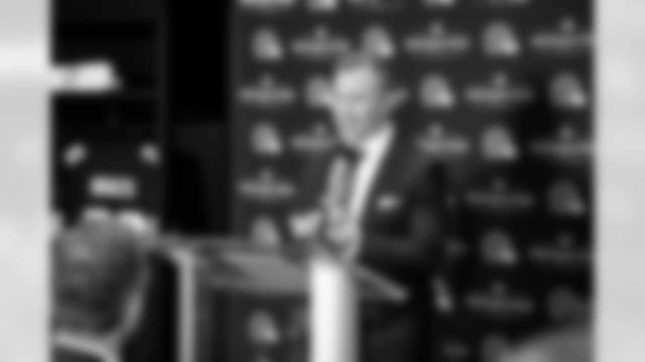 The Brazil vs. Egypt International Soccer Game Announcement Press Conference on February 19, 2026 in the TCP Club of Huntington Bank Field.