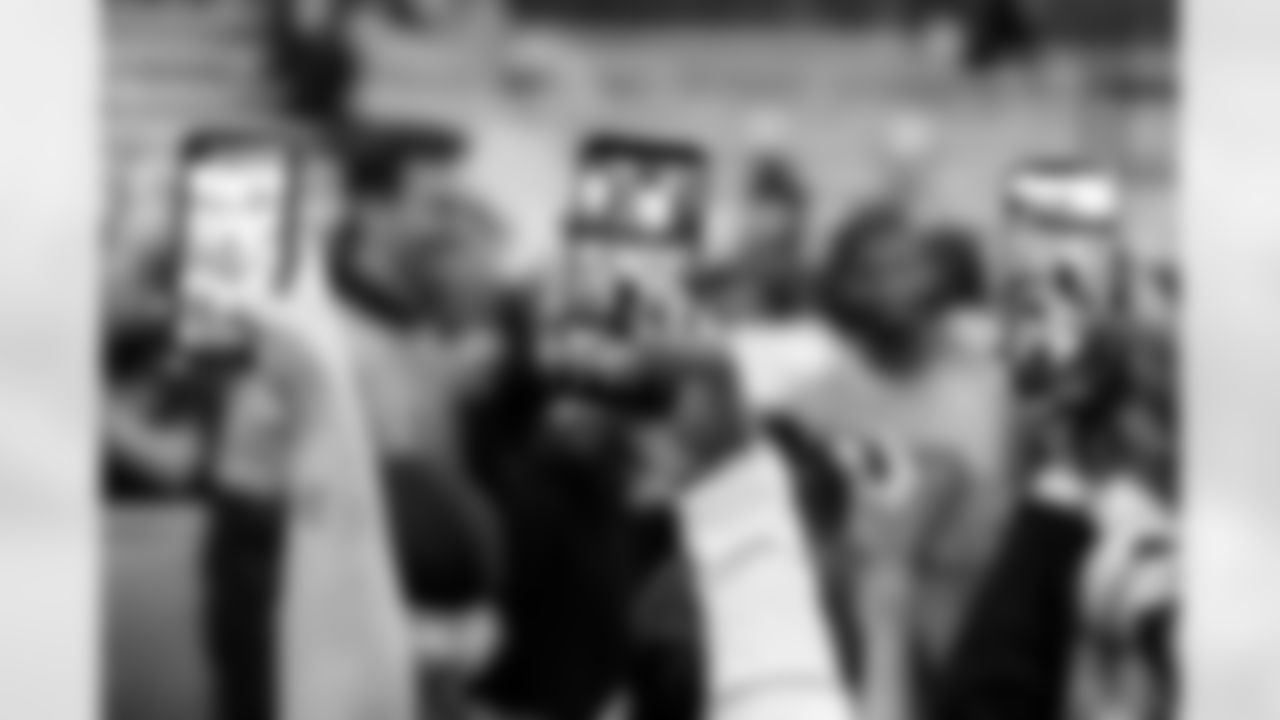 Fans during the second AFC Pro Bowl Practice at the Moscone Center in San Francisco on February 2, 2026.