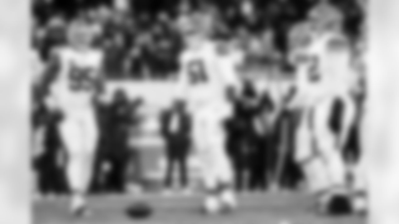 Defensive end Myles Garrett (95) and Defensive tackle Mike Hall Jr. (51) during a NFL football game between the Cleveland Browns and Chicago Bears on December 14, 2025 at Soldier Field.