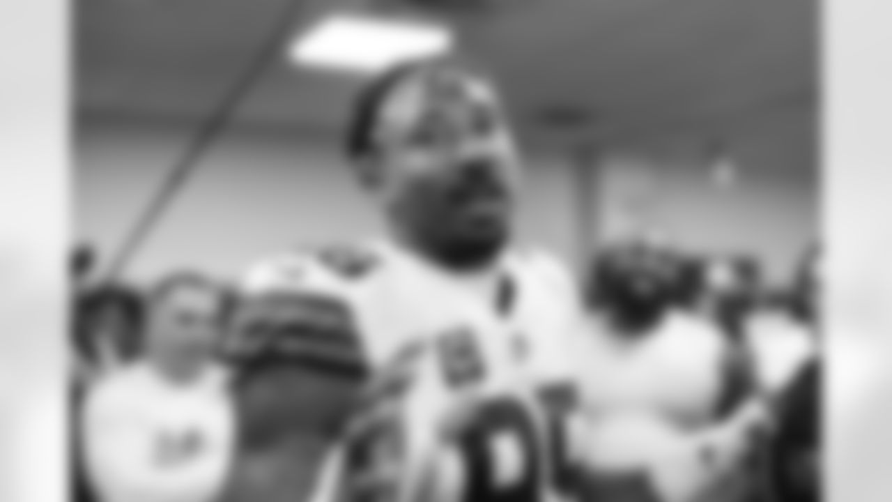 Defensive end Myles Garrett (95) after a NFL football game between the Cleveland Browns and Cincinnati Bengals on January 4, 2026 at Paycor Stadium. The Browns won 20-18.