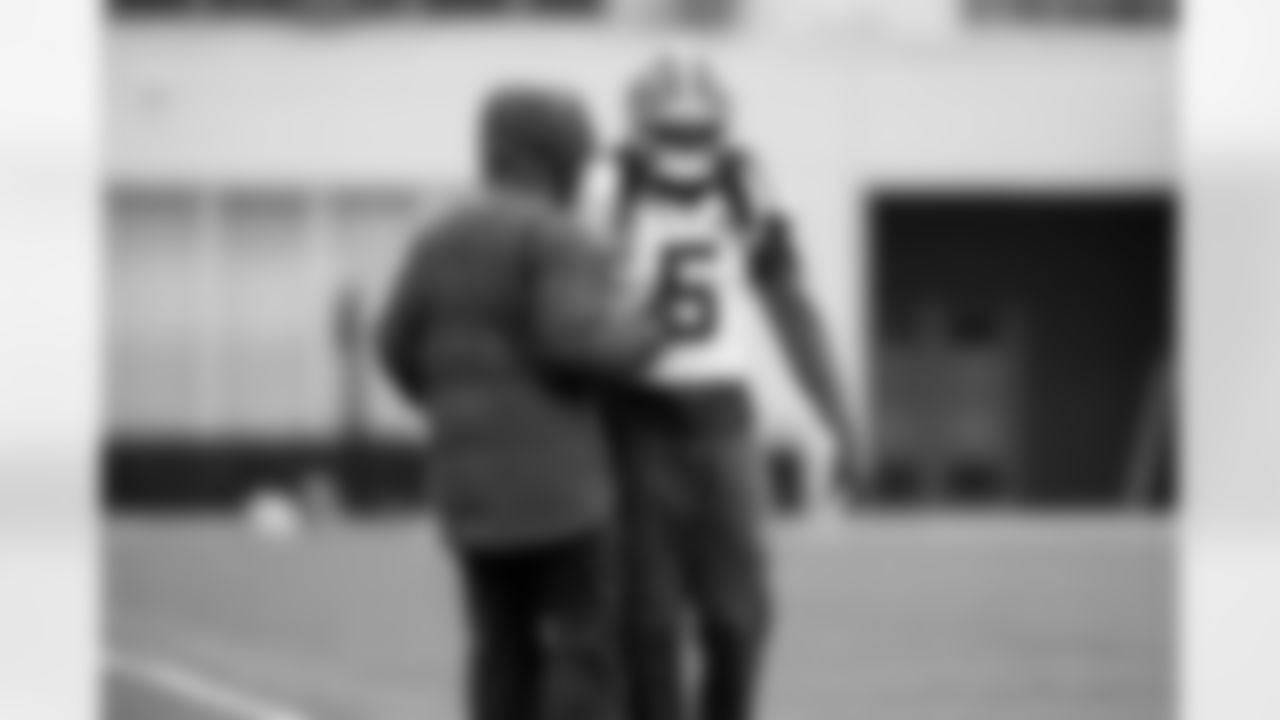 Safety Rayshawn Jenkins (5) during practice at CrossCountry Mortgage Campus on November 26, 2025.