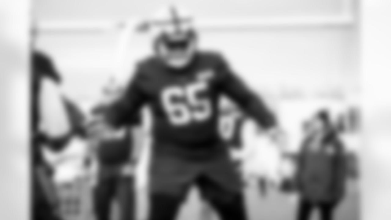 Offensive guard Germain Ifedi (65) during practice at CrossCountry Mortgage Campus on December 26, 2024.