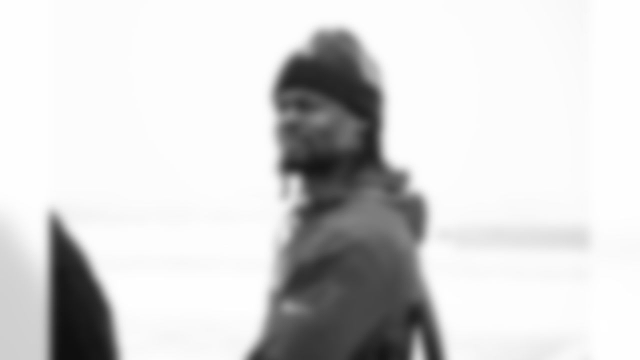 Linebacker Jerome Baker (17) travels to Chicago on December 13, 2025.