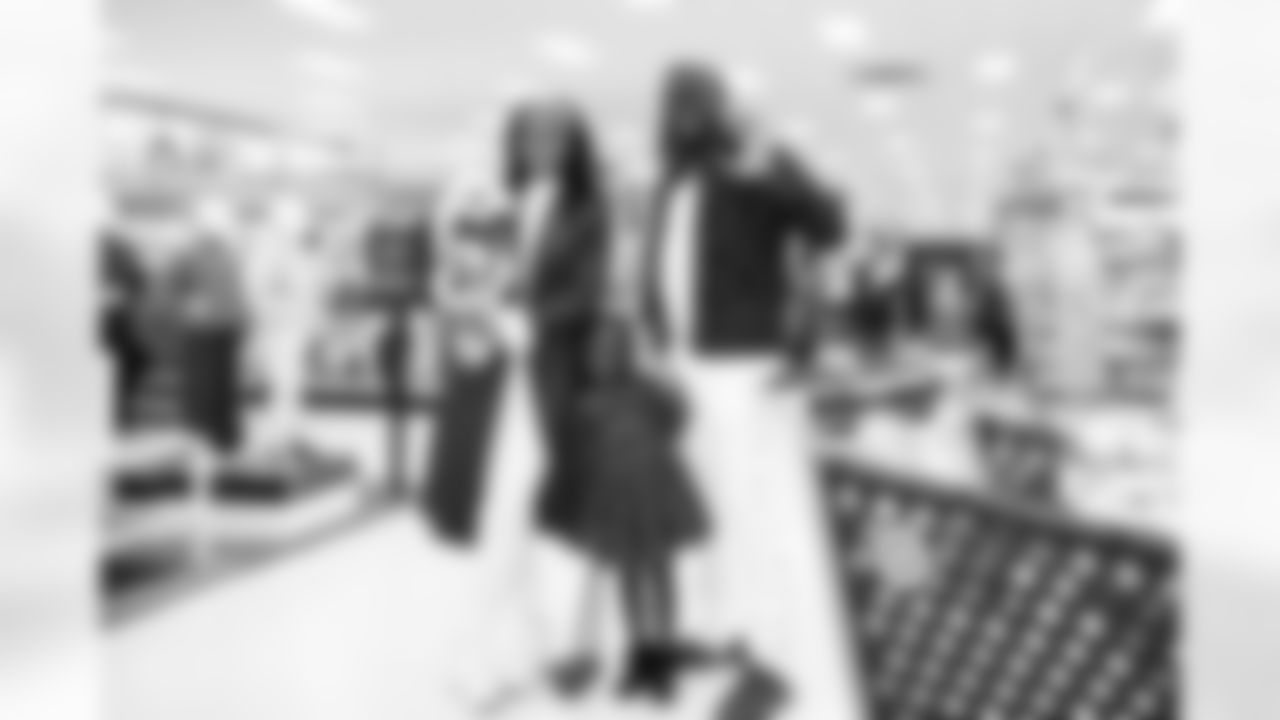 The 2025 David Njoku Holiday Event at a Target in North Olmsted on December 23, 2025.