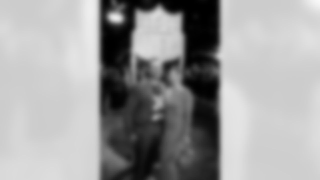 The Browns' 2025 Fan of the Year Kyle Kovach on the red carpet before the 2026 NFL Honors at the Palace of Fine Arts in San Francisco on February 5, 2026.