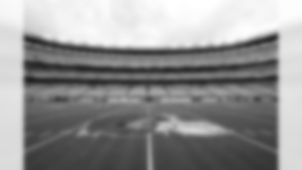 The stadium before a NFL football game between the Baltimore Ravens and Cleveland Browns on November 16, 2025 at Huntington Bank Field.