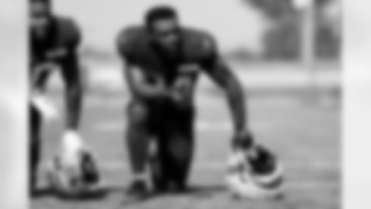 Running back Jerome Ford (34) during Day 7 of Training Camp at CrossCountry Mortgage Campus on July 30, 2025.