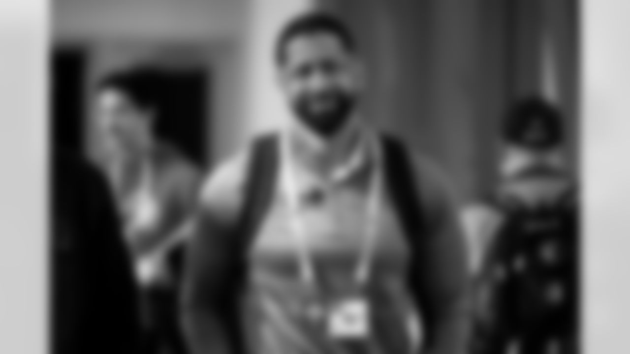 Executive Vice President of Football Operations and General Manager Andrew Berry at the 2026 NFL Combine on February 24, 2026 in Indianapolis, Indiana.