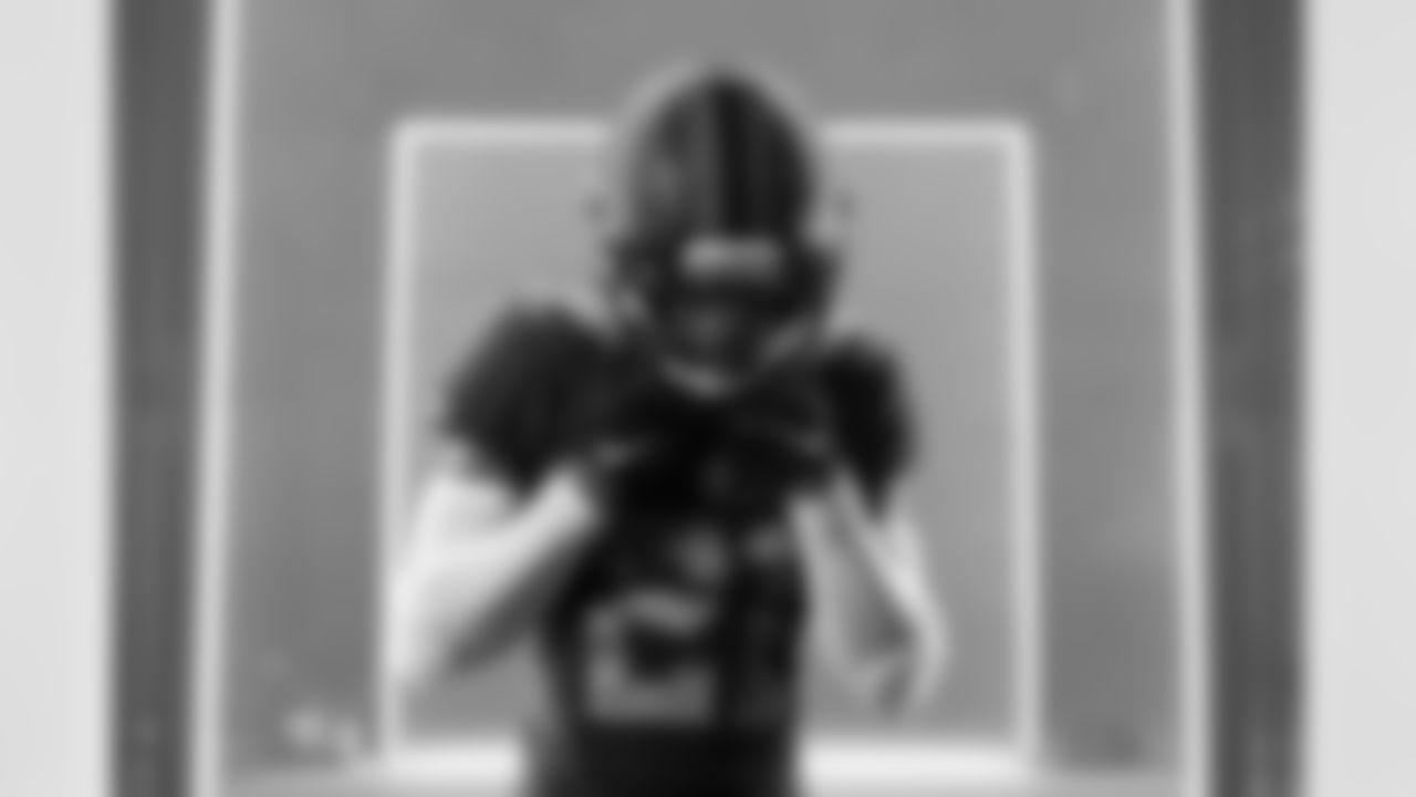 Cornerback Denzel Ward (21) during 2025 Media Day at CrossCountry Mortgage Campus on June 9, 2025.