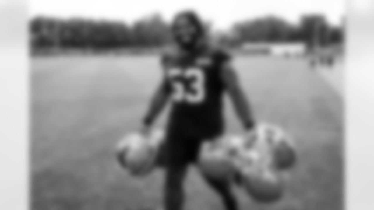 Defensive tackle Jowon Briggs (53) during OTA 1 at CrossCountry Mortgage Campus on May 21, 2024.