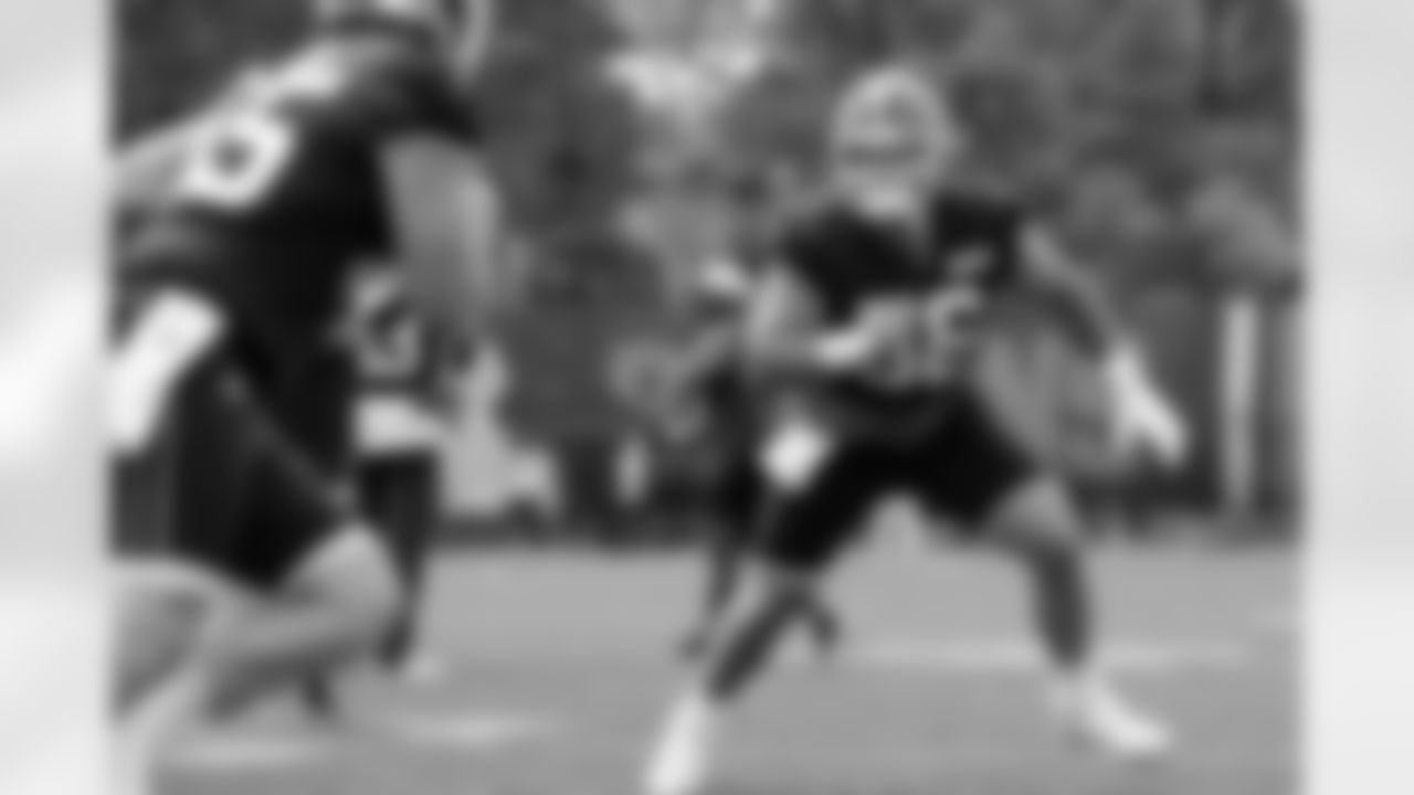 Center Luke Wypler (56) during the fifth day of OTAs at CrossCountry Mortgage Campus on June 4, 2025.