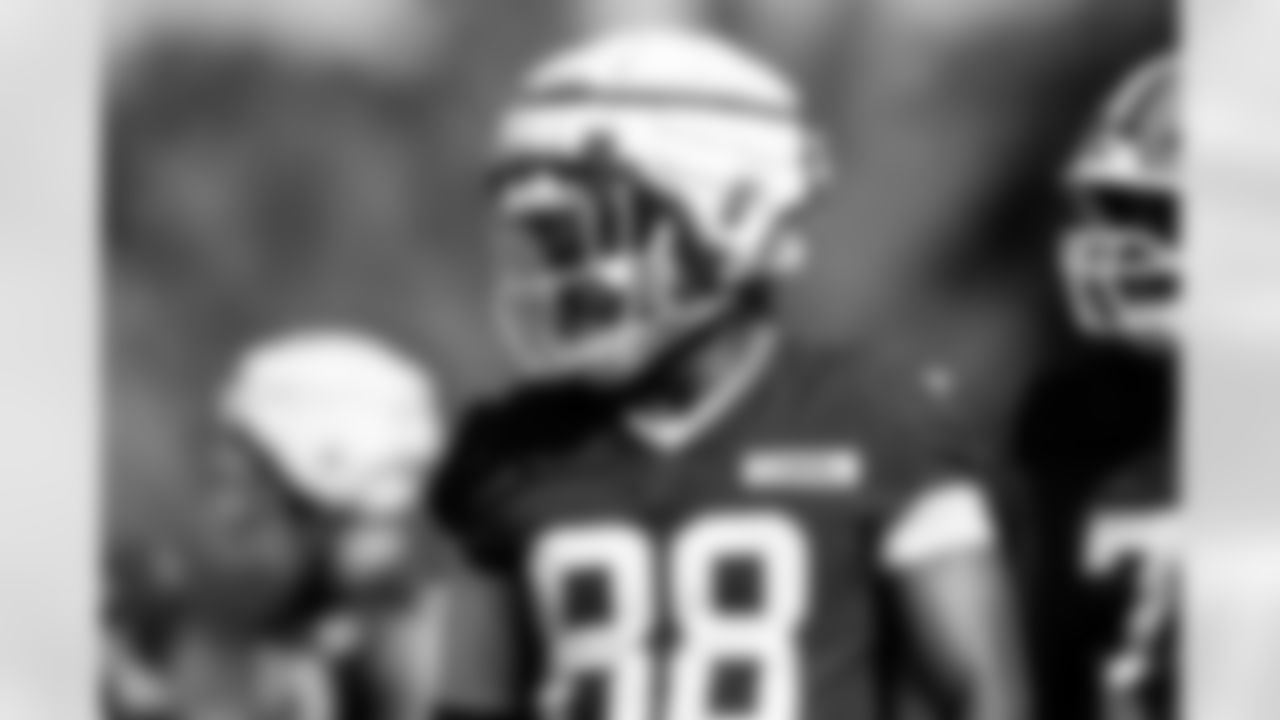 Tight end Harold Fannin Jr. (88) during Day I of Training Camp at CrossCountry Mortgage Campus on July 23, 2025.